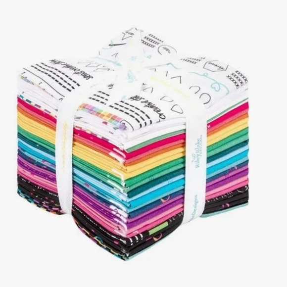 Riley Blake Other - Make Fat Quarter Bundle Kristy Lea Riley Blake Designs Fabric 25 Piece  Quilting